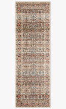 Loloi II Saban Collection - Traditional Power Loomed Rug in Sand & Rust (SAB-05)