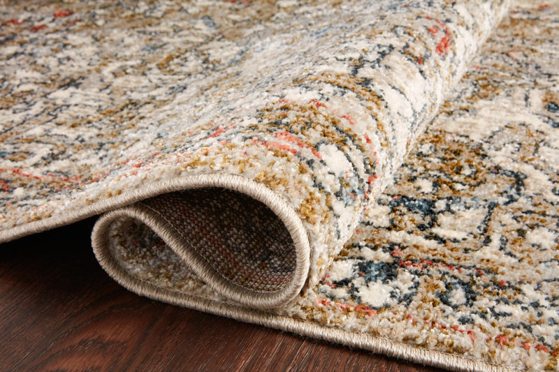 Loloi II Saban Collection - Traditional Power Loomed Rug in Straw & Beige (SAB-07)