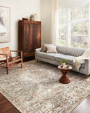Loloi II Saban Collection - Traditional Power Loomed Rug in Straw & Beige (SAB-07)