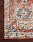 Loloi II Saban Collection - Traditional Power Loomed Rug in Rust (SAB-08)