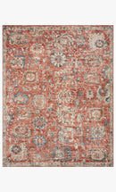 Loloi II Saban Collection - Traditional Power Loomed Rug in Rust (SAB-08)