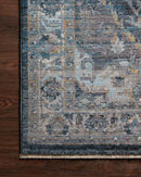 Loloi II Samra Collection - Transitional Power Loomed Rug in Denim & Grey (SAM-01)