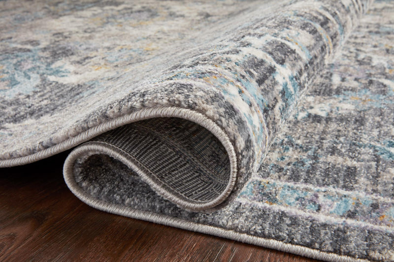 Loloi II Samra Collection - Transitional Power Loomed Rug in Grey & Multi (SAM-02)