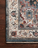Loloi II Samra Collection - Transitional Power Loomed Rug in Slate (SAM-04)