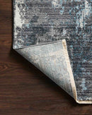 Loloi II Samra Collection - Transitional Power Loomed Rug in Charcoal & Sky (SAM-06)