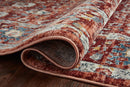 Loloi II Samra Collection - Transitional Power Loomed Rug in Brick (SAM-07)