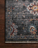 Loloi II Samra Collection - Transitional Power Loomed Rug in Charcoal (SAM-08)