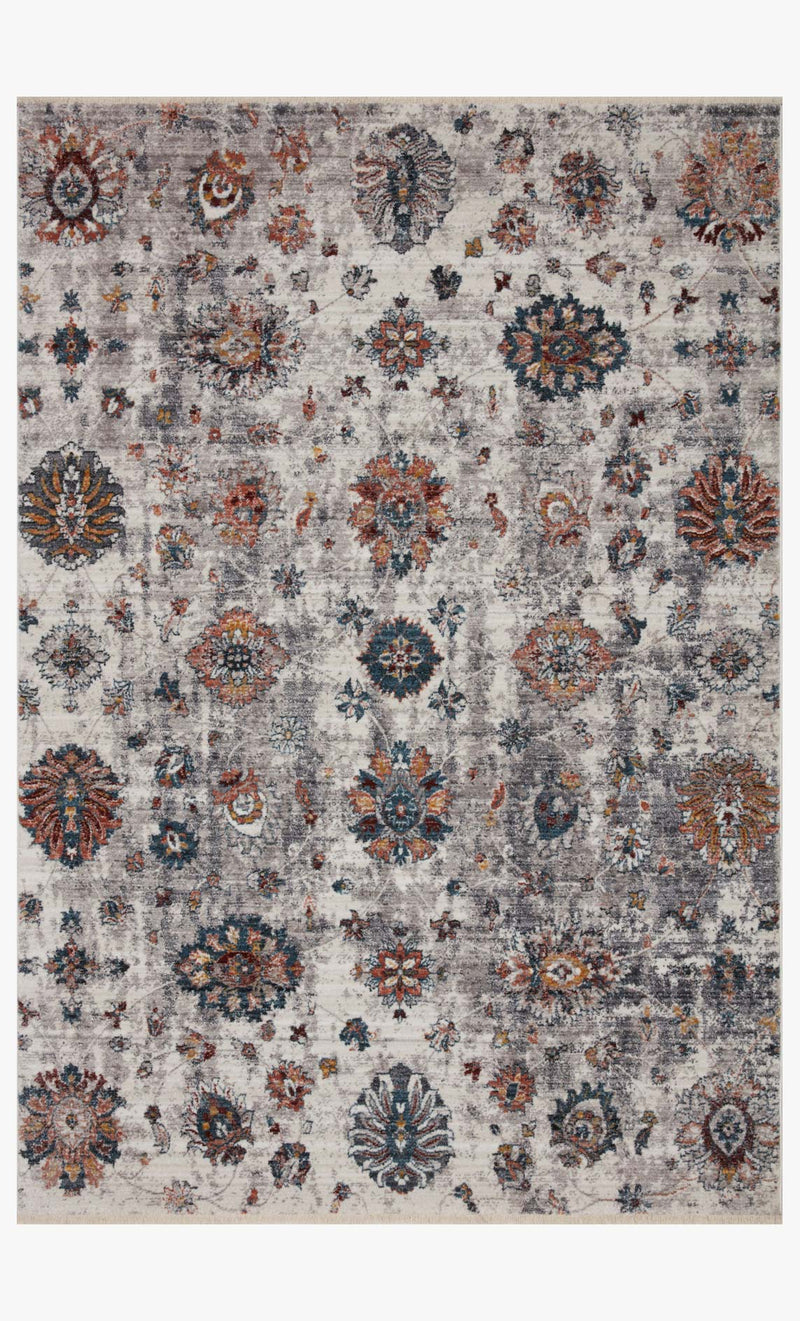 Loloi II Samra Collection - Transitional Power Loomed Rug in Ivory (SAM-08)