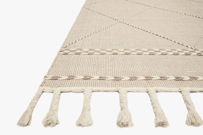 Loloi II Sawyer Collection - Contemporary Hand Loomed Rug in Sand (SAW-03)