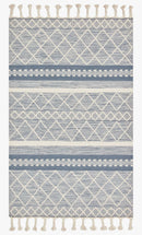 Loloi II Sawyer Collection - Contemporary Hand Loomed Rug in Teal (SAW-04)