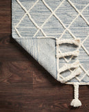 Loloi II Sawyer Collection - Contemporary Hand Loomed Rug in Teal (SAW-04)