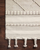Loloi II Sawyer Collection - Contemporary Hand Loomed Rug in Silver (SAW-05)