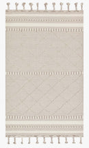 Loloi II Sawyer Collection - Contemporary Hand Loomed Rug in Silver (SAW-05)