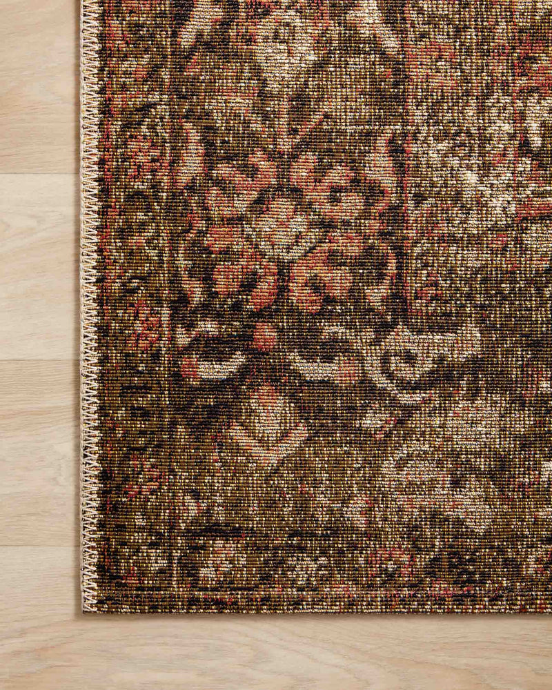Loloi Sebastian Collection - Traditional Power Loomed Rug in Rust & Tobacco (SEB-01)