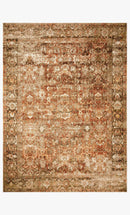 Loloi Sebastian Collection - Traditional Power Loomed Rug in Rust & Tobacco (SEB-01)