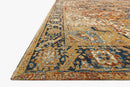 Loloi Sebastian Collection - Traditional Power Loomed Rug in Red & Navy (SEB-03)