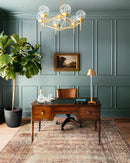 Loloi Sebastian Collection - Traditional Power Loomed Rug in Natural & Brick (SEB-05)