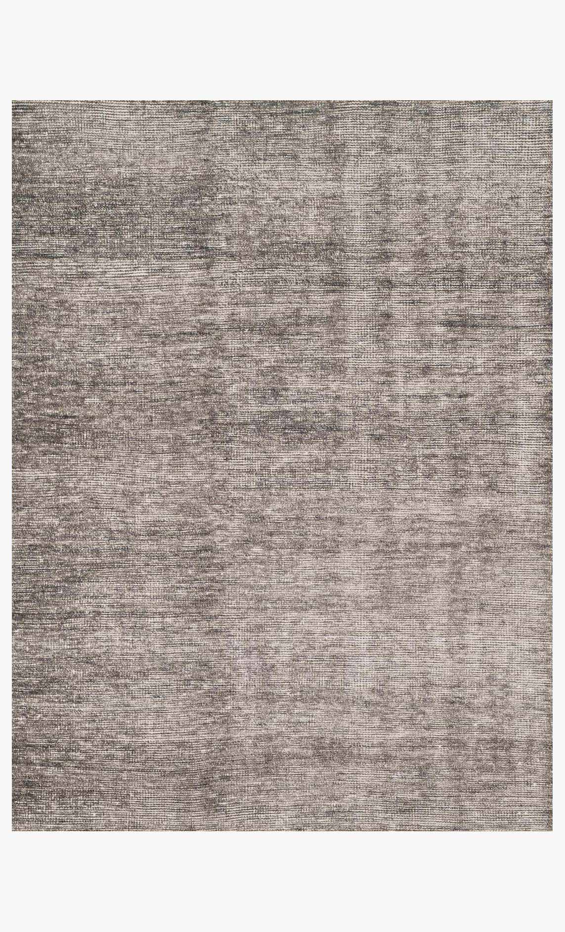 Loloi Serena transitional hand-knotted rug in charcoal, subtle flatweave texture