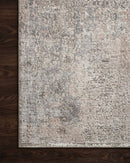 Loloi Sienne Collection - Contemporary Power Loomed Rug in Ivory & Pebble (SIE-01)