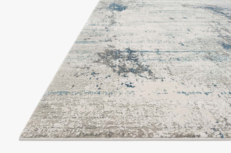 Loloi Sienne Collection - Contemporary Power Loomed Rug in Ivory & Ocean (SIE-02)