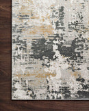 Loloi Sienne Collection - Contemporary Power Loomed Rug in Ivory & Granite (SIE-07)