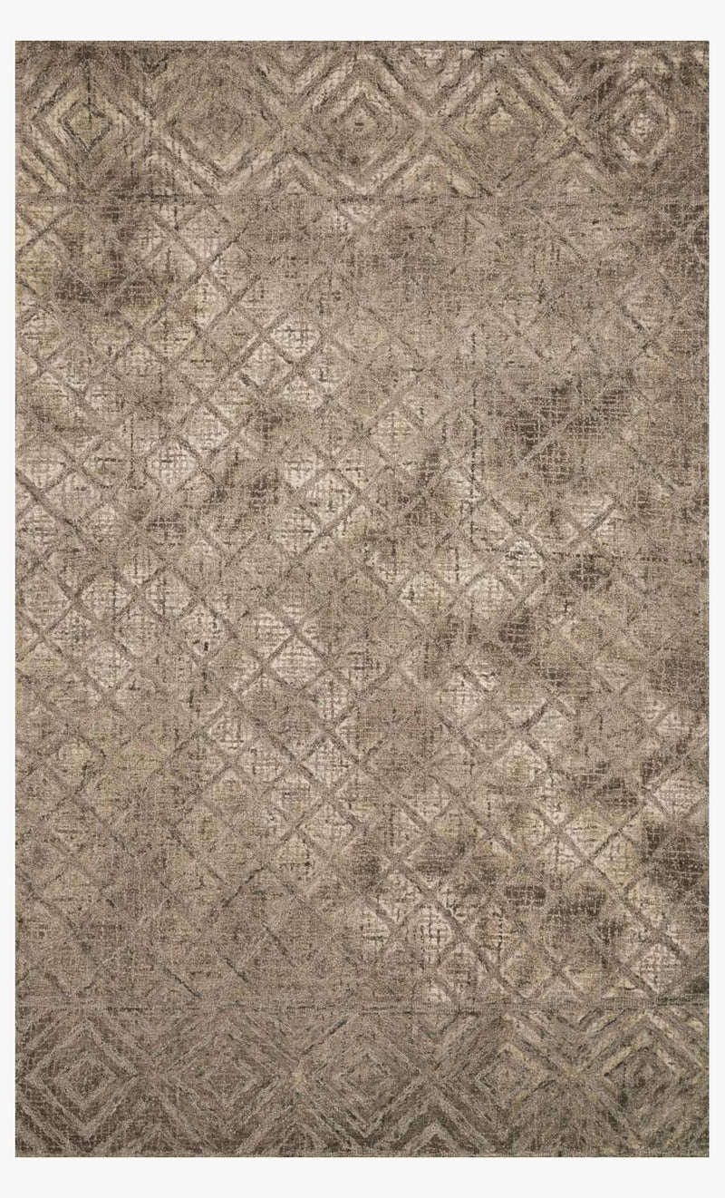 Loloi Simone Collection - Contemporary Hooked Rug in Mocha (SIM-01)