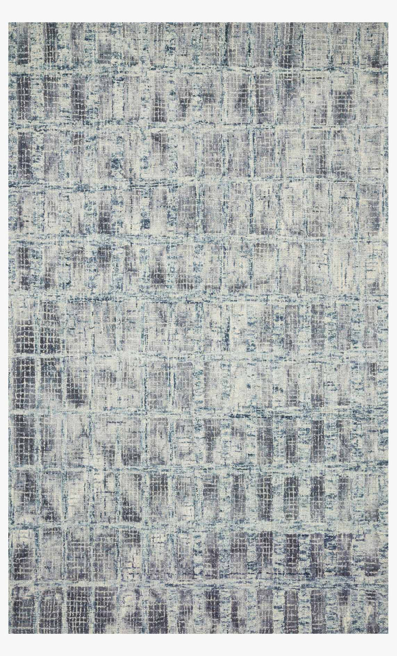 Loloi Simone Collection - Contemporary Hooked Rug in Blue (SIM-02)