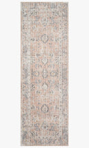 Loloi II Skye Collection - Traditional Power Loomed Rug in Blush & Grey (SKY-01)