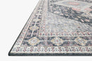 Loloi II Skye Collection - Traditional Power Loomed Rug in Charcoal (SKY-02)
