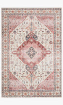 Loloi II Skye Collection - Traditional Power Loomed Rug in Ivory & Berry (SKY-02)