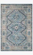 Loloi II Skye Collection - Traditional Power Loomed Rug in Denim & Natural (SKY-03)