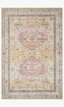 Loloi II Skye Collection - Traditional Power Loomed Rug in Gold & Blush (SKY-04)