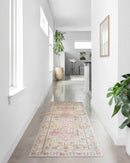 Loloi II Skye Collection - Traditional Power Loomed Rug in Gold & Blush (SKY-04)