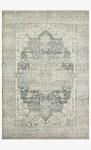 Loloi II Skye Collection - Traditional Power Loomed Rug in Charcoal & Dove (SKY-12)