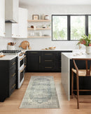 Loloi II Skye Collection - Traditional Power Loomed Rug in Charcoal & Dove (SKY-12)