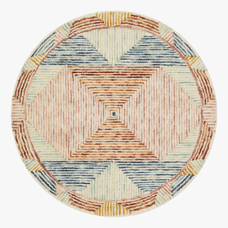 Loloi II Spectrum Collection - Contemporary Hooked Rug in Ivory (SPE-01)
