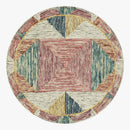 Loloi II Spectrum Collection - Contemporary Hooked Rug in Silver & Fiesta (SPE-01)