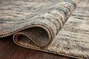 Loloi II Spirit Collection - Contemporary Power Loomed Rug in Stone & Blue (SPI-02)