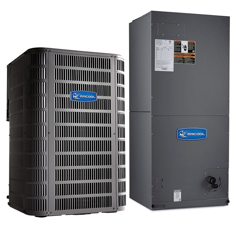 MRCOOL Signature Series - Central Heat Pump & Air Conditioner Split System - 1.5 Ton, 16 SEER, 18K BTU - Multiposition