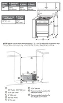 Empava 36-Inch Freestanding Gas Range in Stainless Steel (EMPV-36GR01)