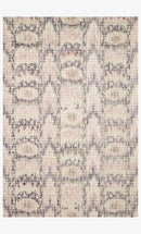 Loloi Tatum Collection - Transitional Hooked Rug in Blush & Raisin (TW-06)