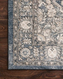 Loloi II Teagan Collection - - Power Loomed Rug in Denim & Mist (TEA-01)