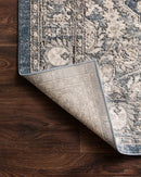 Loloi II Teagan Collection - - Power Loomed Rug in Denim & Mist (TEA-01)