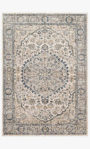 Loloi II Teagan Collection - - Power Loomed Rug in Natural & Lt. Grey (TEA-01)