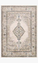 Loloi II Teagan Collection - - Power Loomed Rug in Oatmeal & Ivory (TEA-02)