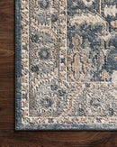Loloi II Teagan Collection - - Power Loomed Rug in Denim & Pebble (TEA-03)
