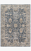 Loloi II Teagan Collection - - Power Loomed Rug in Denim & Pebble (TEA-03)