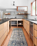 Loloi II Teagan Collection - - Power Loomed Rug in Denim & Pebble (TEA-03)