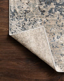 Loloi II Teagan Collection - - Power Loomed Rug in Natural & Denim (TEA-07)