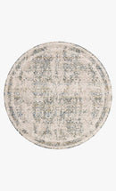 Loloi Theia Collection - Traditional Power Loomed Rug in Natural & Ocean (THE-01)